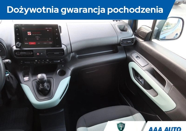 Citroen Berlingo cena 67000 przebieg: 70668, rok produkcji 2019 z Krajenka małe 121